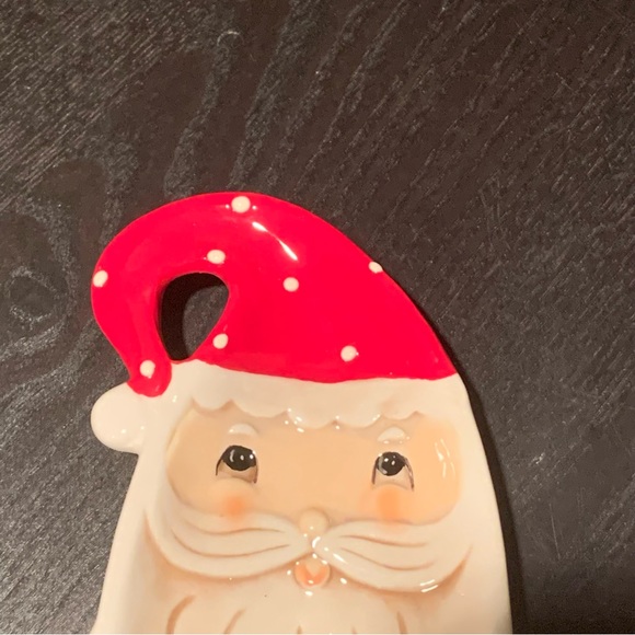 Johanna Parker Santa Claus Ceramic Spoon Rest - Nostalgic Christmas Collection - Picture 2 of 7